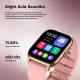 Montre Connectée Sport Avec Appels Bluetooth Écran Haute Résolution IP68 Suivi Cardiaque Oxygène Sanguin Sommeil Et Autonomie...