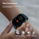 Montre Connectée Sport Avec Appels Bluetooth Écran Haute Résolution IP68 Suivi Cardiaque Oxygène Sanguin Sommeil Et Autonomie...