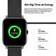Montre Connectée Sport Avec Appels Bluetooth Écran Haute Résolution IP68 Suivi Cardiaque Oxygène Sanguin Sommeil Et Autonomie...