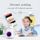Mini Imprimante Thermique Bluetooth Portable Avec Lumière Ambiante Colorée et Batterie Rechargeable - www.yonis-shop.com