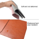 Sacoche Ordinateur Portable 15.4 Pouces Étanche Et Résistante En Cuir PU Et Nylon Pour MacBook Samsung Xiaomi Lenovo Sony DEL...