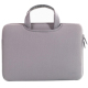 Sacoche Ordinateur Portable 15.6 Pouces Design Élégant Avec Poignée Cachée Matériau Respirant Et Poche Externe Pour Accessoir...