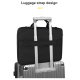 Sacoche Ordinateur Portable Noir 14.1-15.4 Pouces Protection 360° Antichoc Imperméable Résistante Avec Sangle Amovible - www....