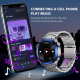 Montre Connectée Sportive Étanche IP67 Avec Appel Bluetooth Moniteur De Santé Et Écran Tactile 1.43 Pouces - www.yonis-shop.com