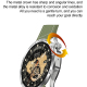 Montre Connectée Écran AMOLED Rond 1.43 Pouces Appels Bluetooth Étanche IP68 Longue Autonomie Fonctions Santé - www.yonis-sho...
