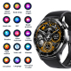 Montre Connectée Écran 1.35 Pouces Appels Bluetooth Surveillance Santé 24H Plus De 150 Modes Sport Acier Argenté - www.yonis-...