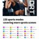 Montre Connectée Écran 1.35 Pouces Appels Bluetooth Surveillance Santé 24H Plus de 150 Modes Sportifs Noir Silicone - www.yon...