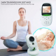 Babyphone Vidéo Sans Fil Écran LCD 2,4 Pouces Microphone Haut-Parleur Intégré Vision Nocturne Blanc - www.yonis-shop.com