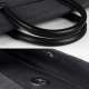 Sacoche Ordinateur Portable Imperméable et Résistante aux Chocs pour Voyage Confortable Noir Mystérieux Taille 14.1-15.4 Pouc...