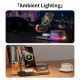 Chargeur Sans Fil Magnétique 5 En 1 Avec Enceinte Bluetooth Veilleuse Et Réveil Support Rotatif 25° - www.yonis-shop.com