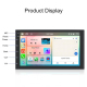 Autoradio Android 13 Écran 10.1 Pouces CarPlay Sans Fil GPS Bluetooth WiFi Navigation DSP Mirror Link Caméra AHD - www.yonis-...