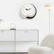 Horloge Murale Décorative Silencieuse En Bois Design Irrégulier 3D Avec Chiffres Gravés Au Laser - www.yonis-shop.com