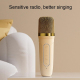 Microphone Sans Fil Bluetooth Avec Enceinte Portable Et Lumières RGB Pour Chanter - www.yonis-shop.com