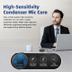 Microphone À Condensateur USB De Bureau Omnidirectionnel Avec Échantillonnage 192 kHz 24 Bits Et Écoute Casque Ou Enceintes -...