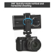 Perche Selfie Trépied Pour Téléphone Et Appareil Photo 47 À 170 Cm Avec Télécommande Bluetooth Et Tête 3D - www.yonis-shop.com