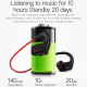 Écouteurs Bluetooth Sport Sans Fil Avec Mémoire Intégrée Et Pédometre - www.yonis-shop.com