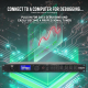 Processeur Audio Numérique 2 Entrées 6 Sorties DSP Avec Filtre Actif Anti Larsen Et Rack 19 Pouces 1U - www.yonis-shop.com