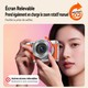 Caméra Numérique Pour Vlog 5K À Double Objectif Écran Rabattable 180° Zoom 18x Et Carte 32 Go Rose - www.yonis-shop.com