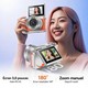 Caméra Numérique Pour Vlog 5K À Double Objectif Écran Rabattable 180° Zoom 18x Et Carte 32 Go Rose - www.yonis-shop.com