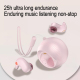 Écouteurs Bluetooth Intra-Auriculaires Roses Avec Son HiFi Étanche Et Autonomie Longue Durée - www.yonis-shop.com