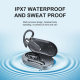 Ecouteurs Bluetooth Sans Fil Sport Avec Affichage Numérique Étanche IPX7 Son HIFI Haute Fidélité Autonomie 15 Heures Chargeme...