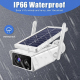 Caméra de Surveillance Extérieur IP 1080p Wifi Batterie Energie Solaire Vision Nocturne Détection Mouvement - www.yonis-shop.com