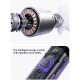Ventilateur À Main Silencieux Avec Écran Numérique 4500 mAh Autonomie 16 Heures Sortie D’air Orientable À 90 Degrés - www.yon...