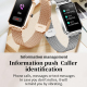 Montre Connectée Femme NX2 Ecran Couleur 1.13 Pouces IP68 Étanche Support Rappel Physiologique - www.yonis-shop.com