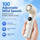 Ventilateur Portable De Refroidissement Rapide Avec Écran Numérique Batterie 3000mAh Et 100 Vitesses Réglables - www.yonis-sh...