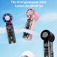 Mini Ventilateur Portable Haute Vitesse 3000 mAh Avec Refroidissement 3.0 Et Affichage Du Niveau De Batterie - www.yonis-shop...