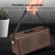 Enceinte Bluetooth Bois 16W Autonomie 6h Support Micro SD AUX - www.yonis-shop.com