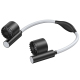 Ventilateur De Cou Sans Pales À Double Tête Pour Le Sport Avec Double Batterie Trois Vitesses Et Orientation À 90° - www.yoni...