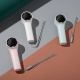 Mini Ventilateur Portable À Main 5W Avec 5 Vitesses Affichage Numérique HD Lames Turbine Batterie Intégrée USB-C - www.yonis-...