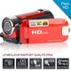 Caméscope Numérique HD 16M Pixels Zoom 16X Voyage Maison Carte SD Stabilisation Image
