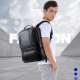 Sac à Dos Cuir Premium Anti-Vol Imperméable Grande Capacité Confortable Ordinateur École Voyage Noir - www.yonis-shop.com