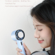 Mini Ventilateur Portable Pour L’Été Avec Compresse Froide Batterie Rechargeable 2000 mAh Jusqu’à 7 Heures Et 3 Vitesses - ww...