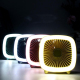 Ventilateur De Bureau Rechargeable USB Portable 3 Vitesses Avec Veilleuse Batterie 800mAh Format Compact - www.yonis-shop.com