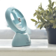 Mini Ventilateur De Bureau USB Rechargeable Avec Brumisateur Silencieux À 3 Vitesses Réservoir 38 ml Orientable - www.yonis-s...