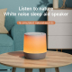 Enceinte Bluetooth 3 en 1 Aide Sommeil Bruit Blanc Haut-Parleur Lumière Nuit Autonomie 30 Jours Son Hifi Qualité Supérieure -...