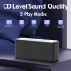 Enceinte Bluetooth Puissante 80W Étanche Avec Subwoofer TWS et Autonomie 12H Soutien Carte TF et Disque U - www.yonis-shop.com