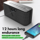 Enceinte Bluetooth Puissante 80W Étanche Avec Subwoofer TWS et Autonomie 12H Soutien Carte TF et Disque U - www.yonis-shop.com