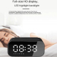 Réveil Enceinte Bluetooth Multifonction Avec Chargeur Sans Fil Et Horloge Miroir LED - www.yonis-shop.com