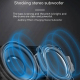 Réveil Enceinte Bluetooth Multifonction Avec Chargeur Sans Fil Et Horloge Miroir LED - www.yonis-shop.com