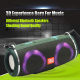 Enceinte Bluetooth Portable Étanche Lumière RGB Autonomie 10h Fonction TWS Carte TF FM - www.yonis-shop.com