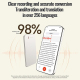 Enregistreur Vocal IA Pour Réunions Avec Transcription Et Traduction En 256 Langues Résumé IA Et Carte Mentale Automatique - ...