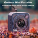 Mini Enceinte Bluetooth Portable Design Transparent Subwoofer Avec Support Carte TF Son Puissant et Autonomie 4h - www.yonis-...