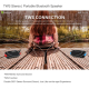 Enceinte Bluetooth Portable Stéréo Surround Avec Microphone Et Fonction FM Support Carte TF Lecture MP3 Batterie Rechargeable...