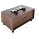 Enceinte Bluetooth Bois Portable Subwoofer Stéréo Radio FM Haut-Parleur Sans Fil Autonomie 2000mAh MP3 AUX TF - www.yonis-sho...