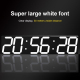Horloge Murale LED Digitale Multifonction WIFI Design Moderne Pour Maison Et Bureau - www.yonis-shop.com