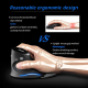 Souris Ergonomique Sans Fil 6 Boutons Prise Verticale Confortable Ajustable DPI Anti-Fatigue Pour Utilisation Prolongée - www...